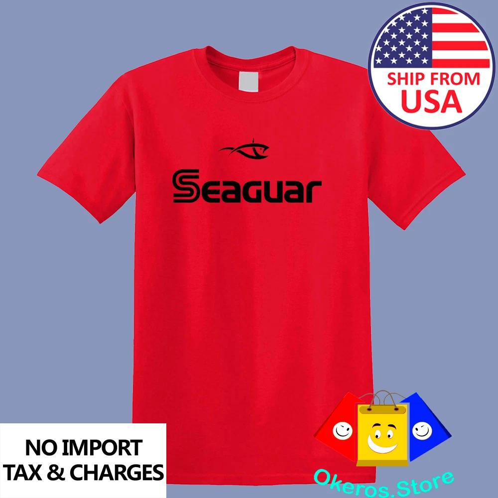 Seaguar Fishing Men s Red Size S to 5XL S