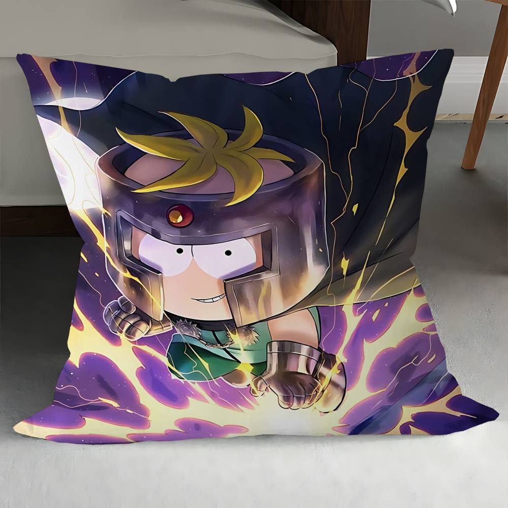 Anime South Park Butters Pillow Cover For Bedroom Room And Living Room Sofa Decorative Cushion Cover