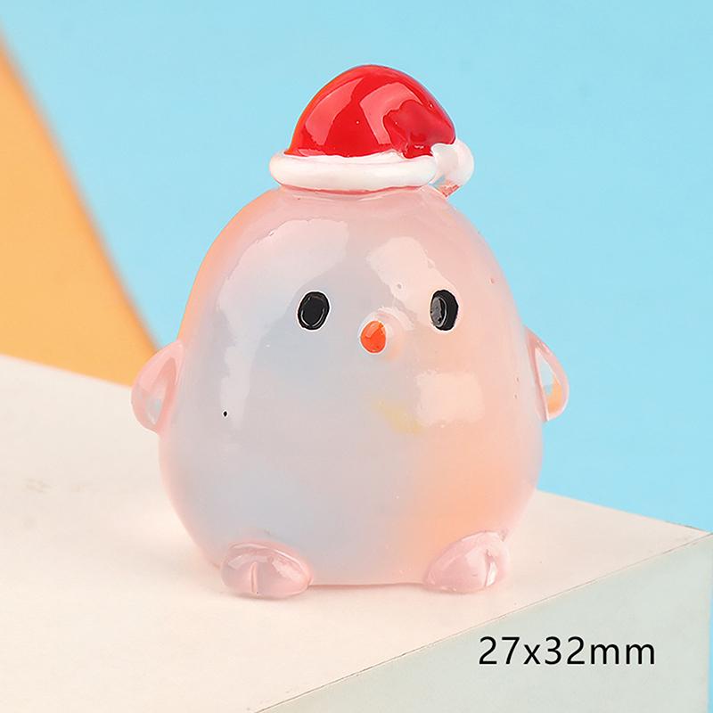 

Мини-автомобиль, светящиеся куриные украшения, мультяшная серебристая курица, кукла из смолы, подвеска для автомобиля, милые аксессуары для украшения интерьера автомобиля