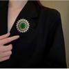 Senior Brooches Flower Leaf Brooch Pins for Women Suit Pendant  Fashion Brooches Jewelry