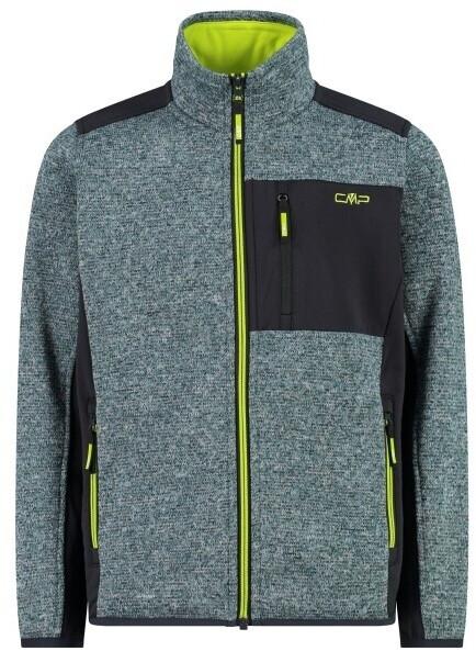 Куртка CMP трикотажная флисовая для мальчиков alpine-lichen