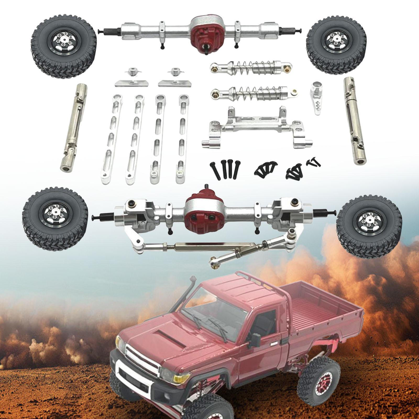 

для MN82 LC79 MN78 1/12 RC Car, металеві компоненти срібний