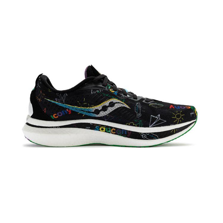 SAUCONY Endorphin Speed 2 Kindertag Unisex Sneaker Schwarz Multi S20688-105