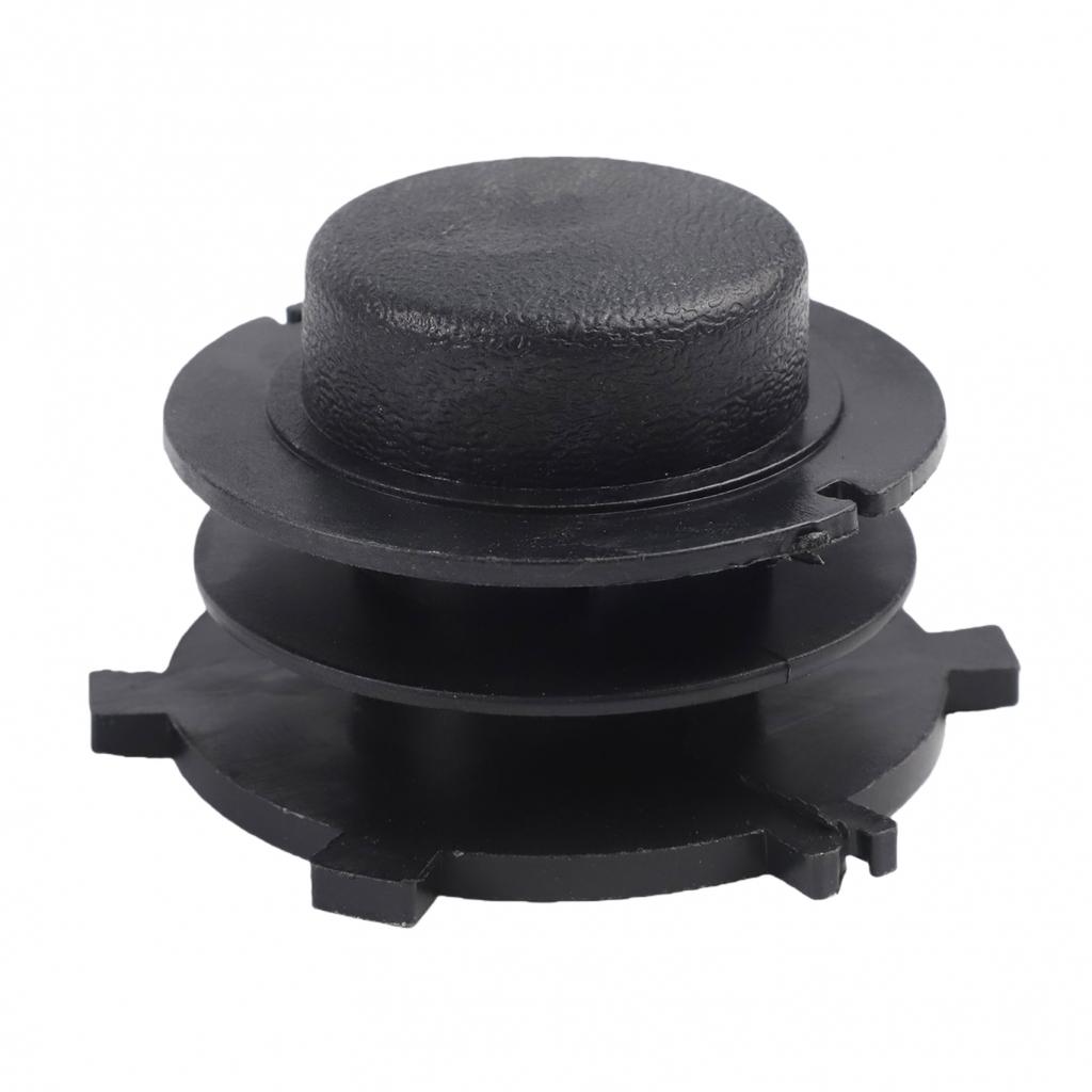 6 Piece Spool Set Bump Feed Trimmer Head Spool Cover Cap