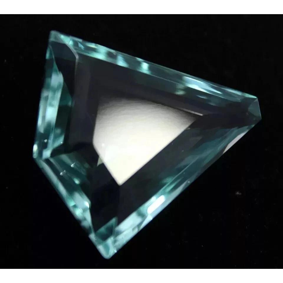 46-48 Ct Natural Blue Aquamarine Fancy Cut Beautiful Certified Loose Gemstone
