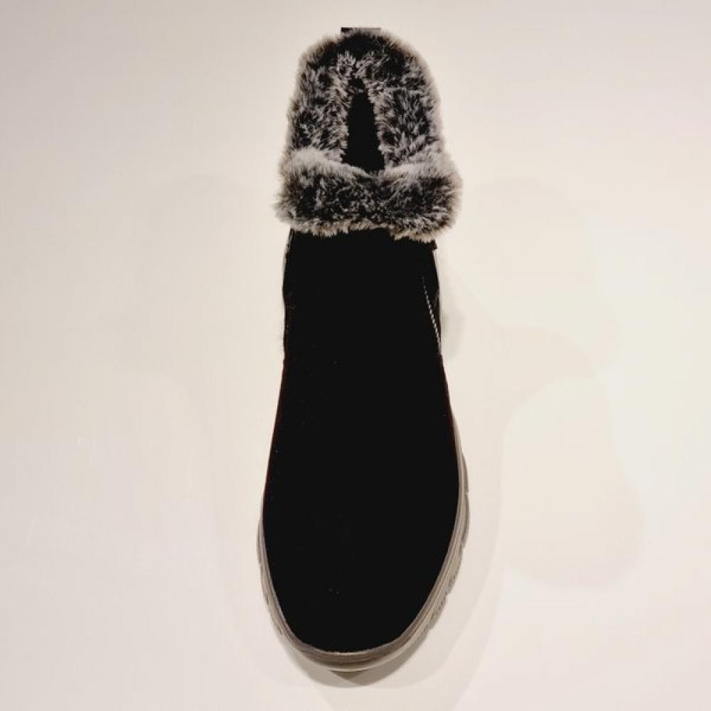 Tandy Women S Fur bootS  Black G21413