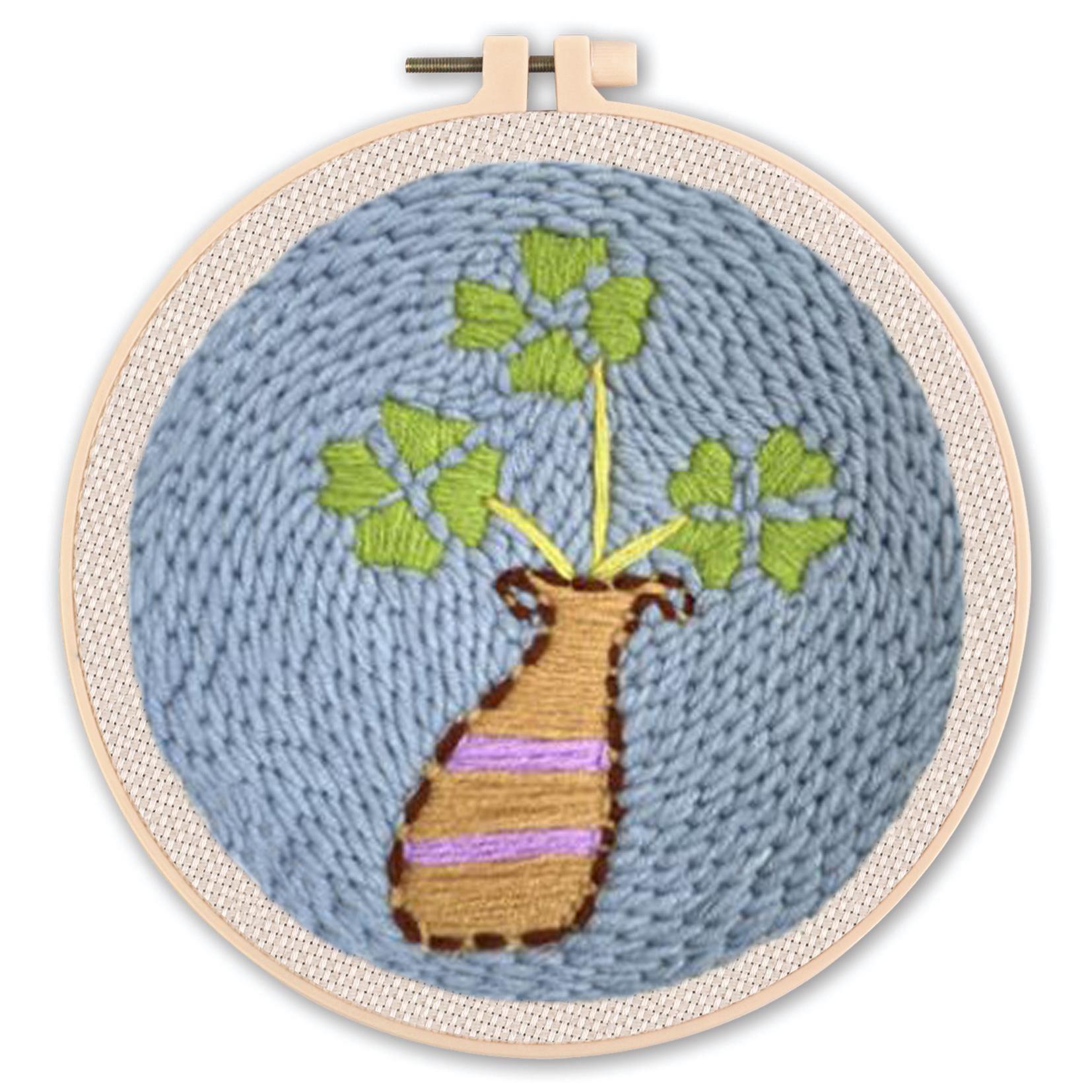 

1 шт. Подставка с узором «Женщина и цветы» Вышивка русским швом Набор пряжи для DIY Вышивка крестом 20cm