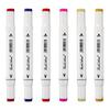 3rd Generation Touch Three Marker Pen Set for Student Hand-Painted Anime Art - Oil-Based Colored Painting Pens