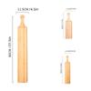 Wooden Serving Board With Handle for Kitchen Long Wooden Plate Fat Beef and Lamb Roll Tray Serving Plates Appetizer Wood Plates