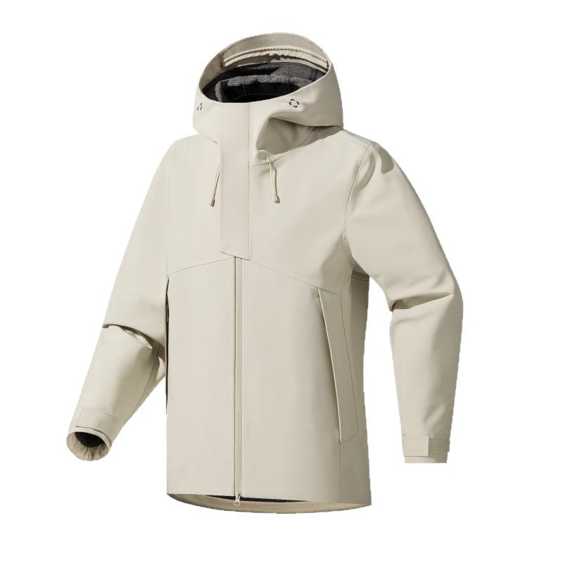 Heat-sealed Soft Shell Jacket Men's Business Quality Jacket Women's Outdoor Windproof Waterproof Velvet Warm Soft Shell Jacket