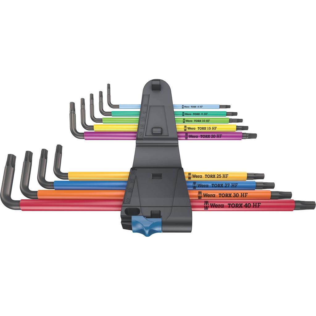 Wera XL Torx HF Multicolor Hex Key Set 024470 967/9