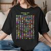 Geometry Dash Musica del Gioco Unisex T-shirt Unisex Geometric Dash Magliette Casual Manica Corta Girocollo T-shirt Cotone Taglie Forti Abbigliamento