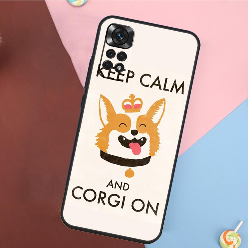 Cartoon Welsh Shiba Corgi Dog Cover For Xiaomi Redmi Note 14 13 12 9 10 11 Pro 9S 10S 11S 12S Redmi 14C 10C 12C 13C Case