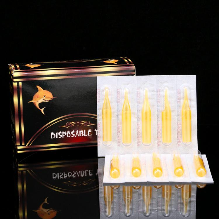

Disposable Magnum Tattoo Tips - Yellow, Various Models Available 5 Flat Tip