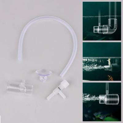 Acrylic Fish Tank Filter Outlet 16/20/25mm Filter Outlet Pipe Fish Tank Aeration Outlet Practical Clear Increasing Oxygen