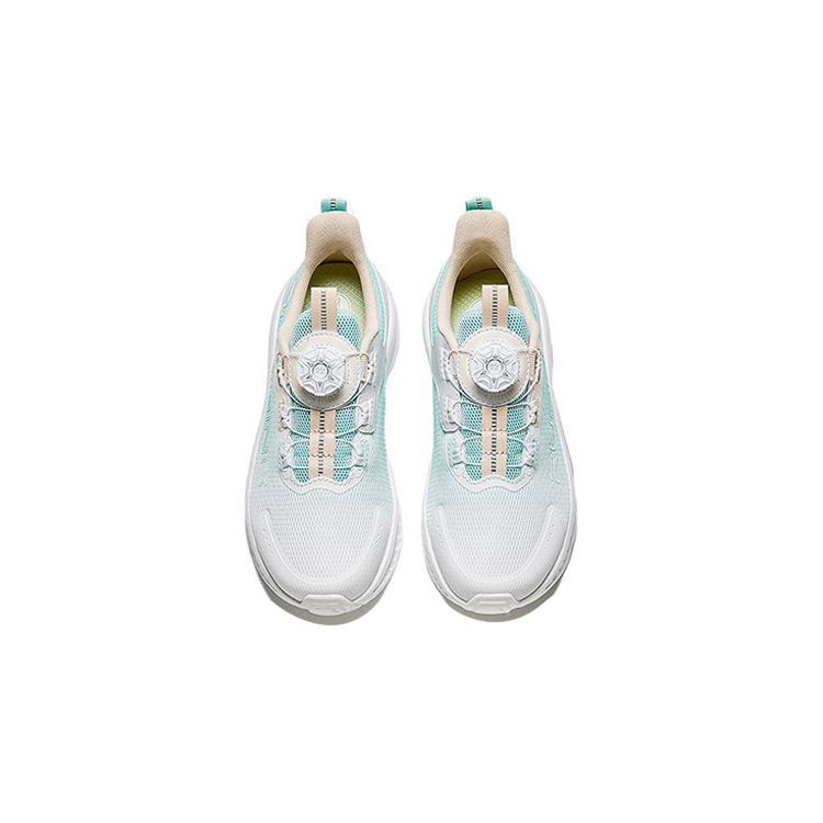 Anta Shock Absorbing Wear Resistant Breathable Low Top Kids Running Shoes Kids Running Shoes Blue White A322335505-1