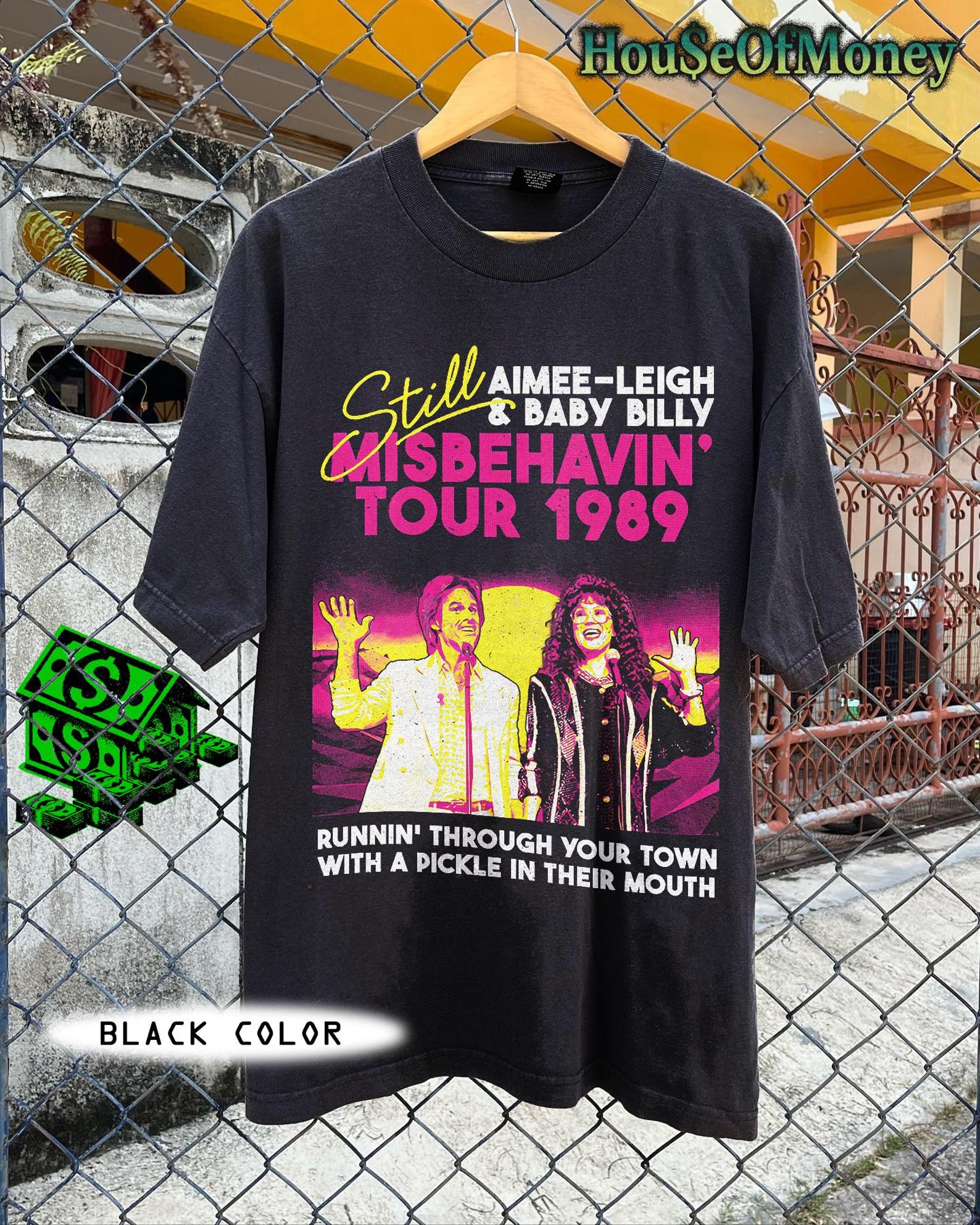 Uncle Baby Billy Misbehavin Tour 1989 Shirt 2XL