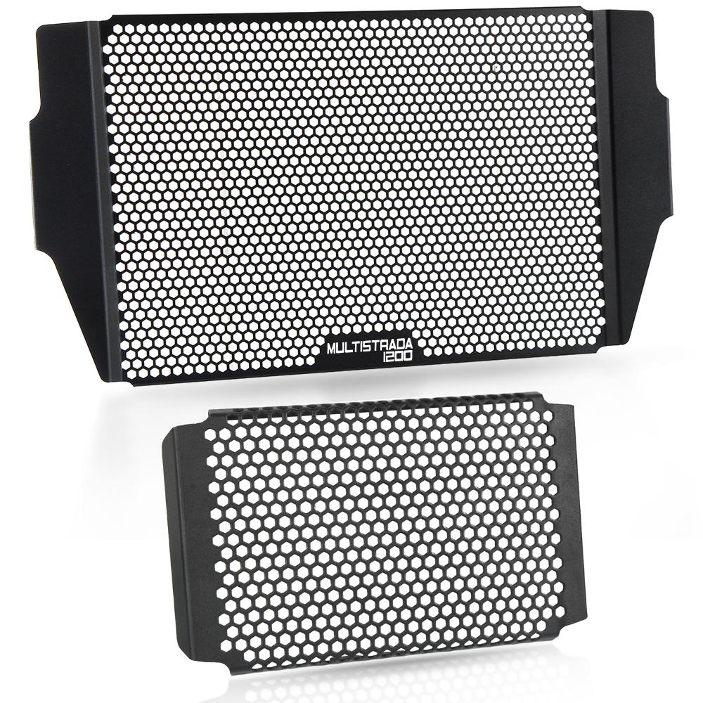 Radiator Grille Guard Cover Protector For Ducati Multistrada 1200 /ABS / S / S Touring / S Sport / S Pikes Peak / S GT 2010-2014