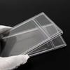 10/20/30pcs 35pt Standard Sport Card Trading Card Protective Boxes Acrylic Transparent Baseball Card Holders with Label Position