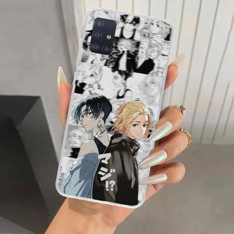 Anime Tokyo Aevengers Phone Case for Samsung Galaxy A52 A32 A22 A12 A02S A50S A30S A10S Note 20 Ultra 10 Plus S10 A31 A20 A71 A7