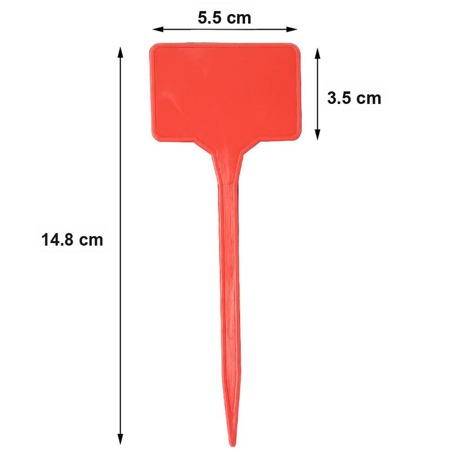 10 Stück Blumentopf Kunststoff Sukkulente Gartenmarkierer Pflanzenetikett Anhängeetikett