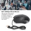 Wired Mouse Professional   Laptop Computer Tool 2400dpi Human Engineering Design