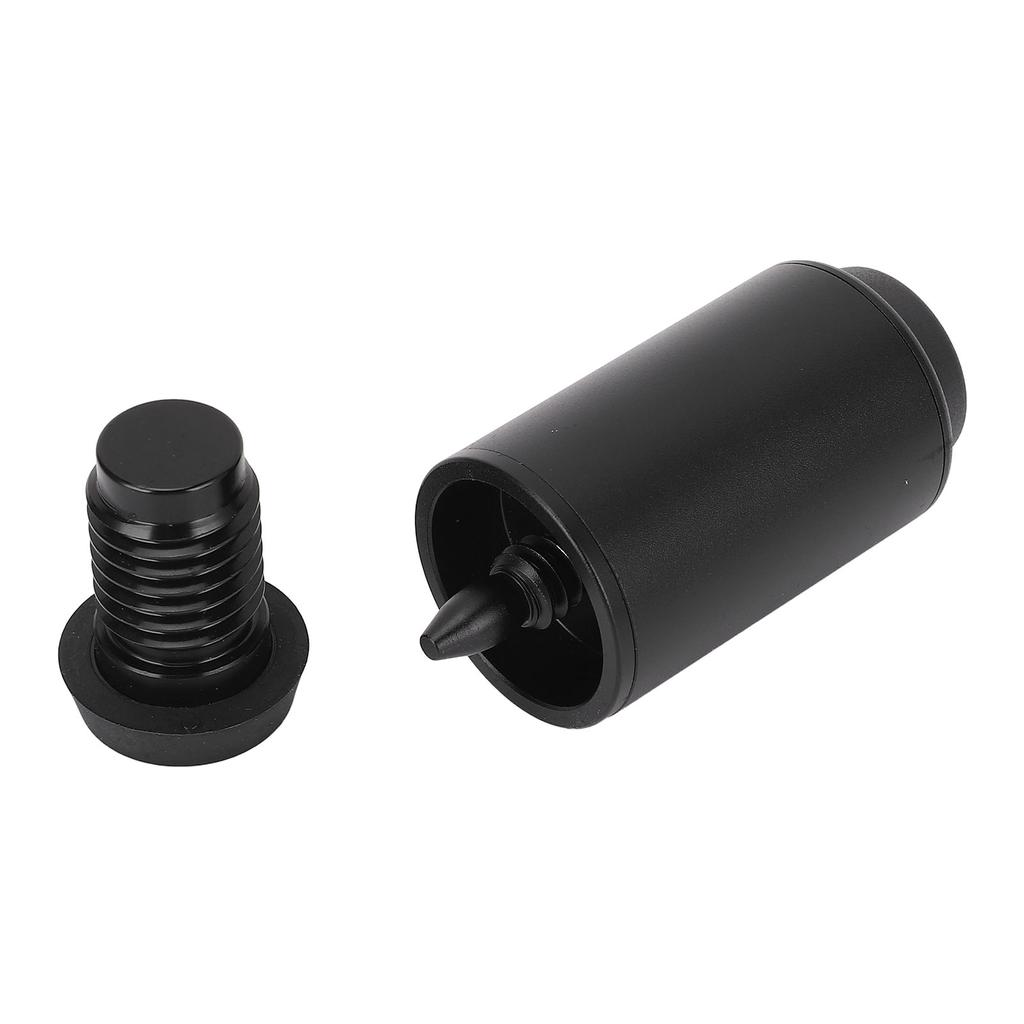 2 Inch Pool Cue Extension Billiard Cue Extension Aluminum Pool Cue Extender with Bumper for Pool Cue