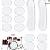 Silicone Drum Mute Pad for Snare & Kit: Percussion Accessories for Practice & Overtone Elimination.