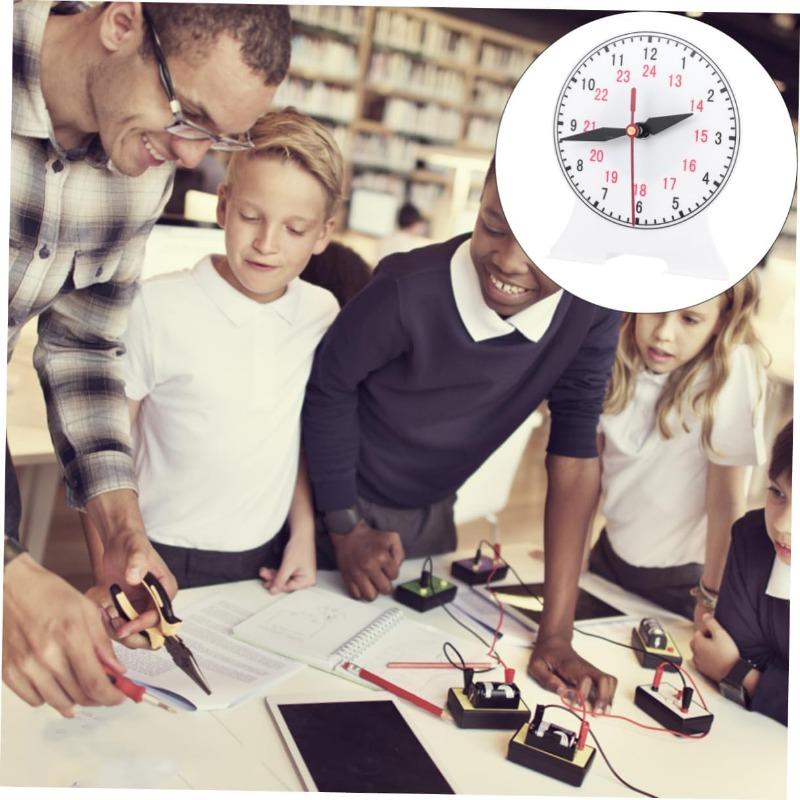 Модель часов Школьные часы Время Обучающие часы Время Обучающие часы Обучающий реквизит — фото 7