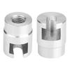 Durable Car Aluminum Alloy Dent Repair Adapter Puller Head Adapter Screw Tips M10/M12 Tabs for Slide Hammer Pulling Tab