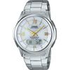 Casio Wave Ceptor WVA-M630D-7A2JF Men's Silver Solar Radio-Controlled Watch (Official Japanese Product)