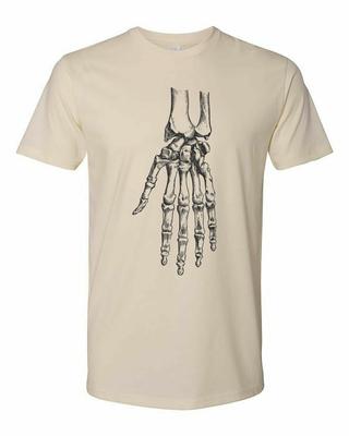 Cottage Cult Clothing Tee T Shirt Cotton Medical Anatomy Victorian Art Hand #2