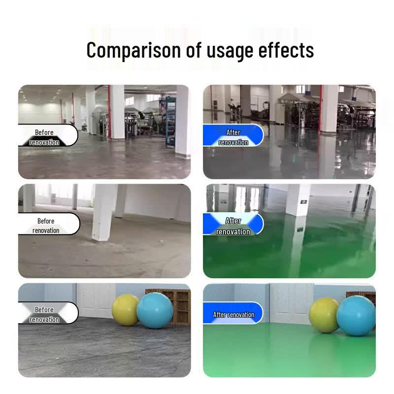 Wear-Resistant Water-Based Epoxy Resin Floor Paint
