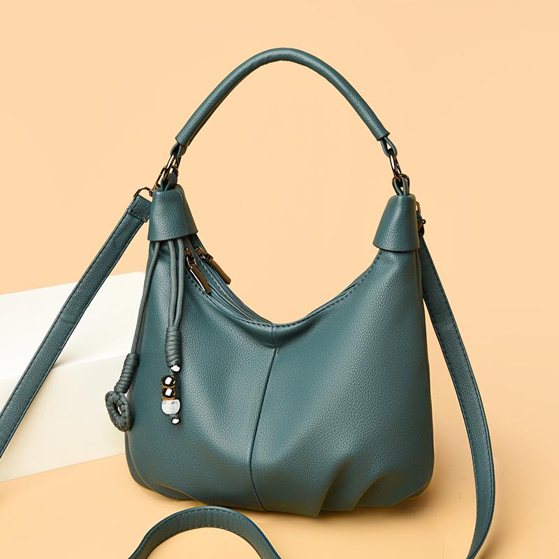 Vintage Große Kapazität Achseltasche Damen Schulter Crossbody Tasche