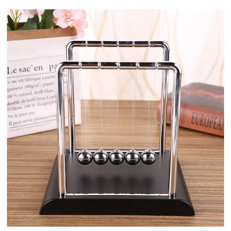 Newton's Cradle Balance Steel Ball Motion Levitation Small Ornaments Desktop Toys Stress Relief Gifts Home Office Decoration
