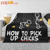 How To Pick Up Chicks Ultra-Soft Blanket Quilt Winter Sofa Cover Bed Covers