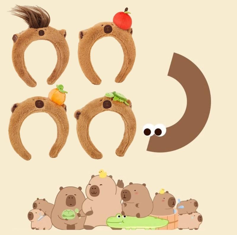Hair Bands Fashionable Head Hoop Hair Accessories Plush Material Gift for Women