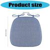  NonSlip Chair Cushions With Quality Foam Paddings And Machine Washable Cover Perfect For Dining Room Chairs Pad