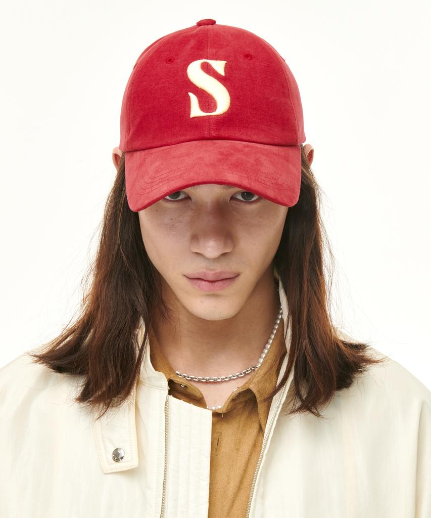 Seteo Vintage Casual Ball Cap Red