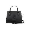 Double G Logo Leather Tote Bag Women Tote Bags Black 607722-CAO0G-1000