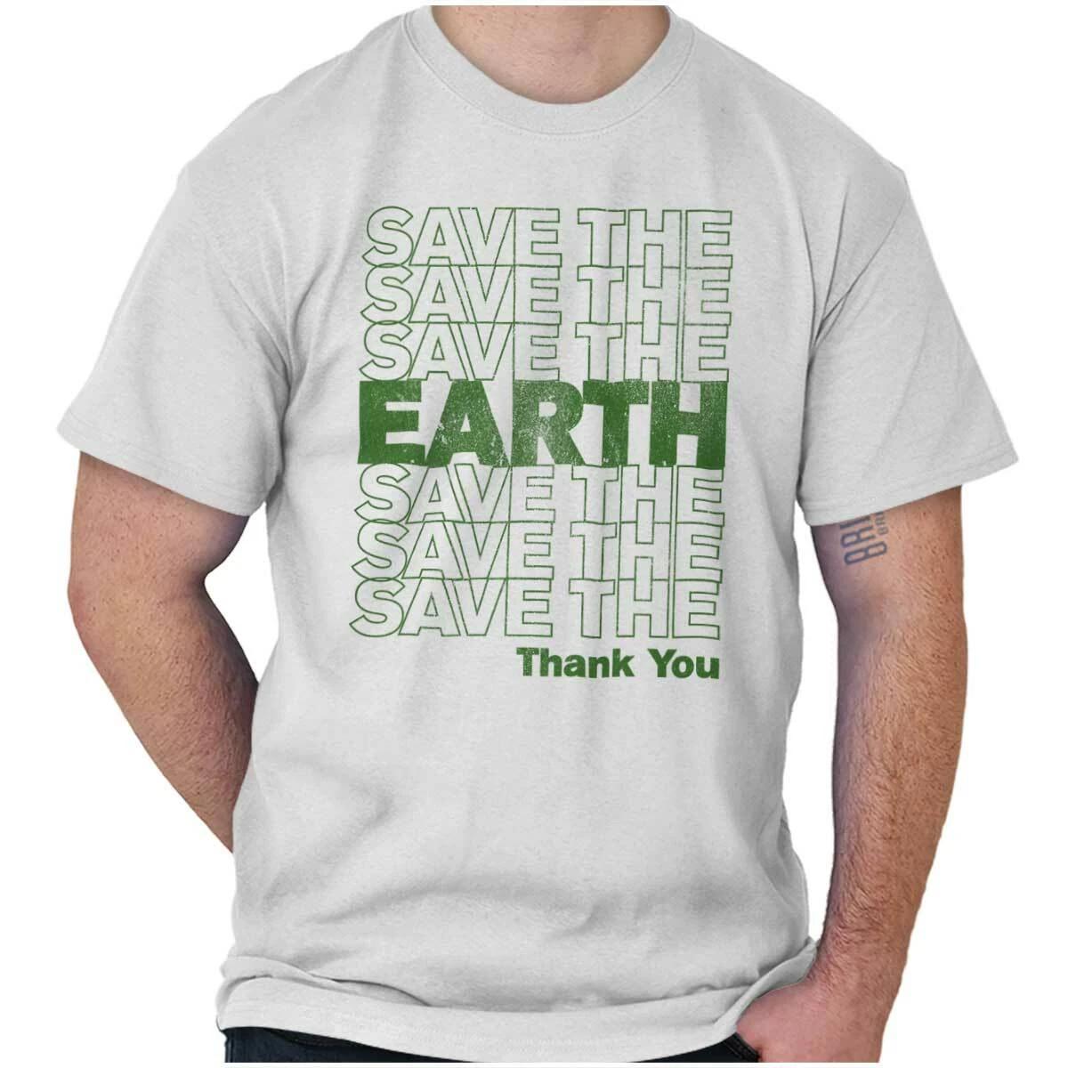 Earth Day Climate Activist Save The Earth Womens or Mens Crewneck T Shirt Tee XS
