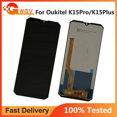 LCD Screen and Digitizer Full Assembly For Oukitel K15 Plus K15 Pro