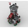 877PCS New MOC Building Model Medieval Wolf Outpost Castle DIY Creative Educational Children's Building Blocks Gift