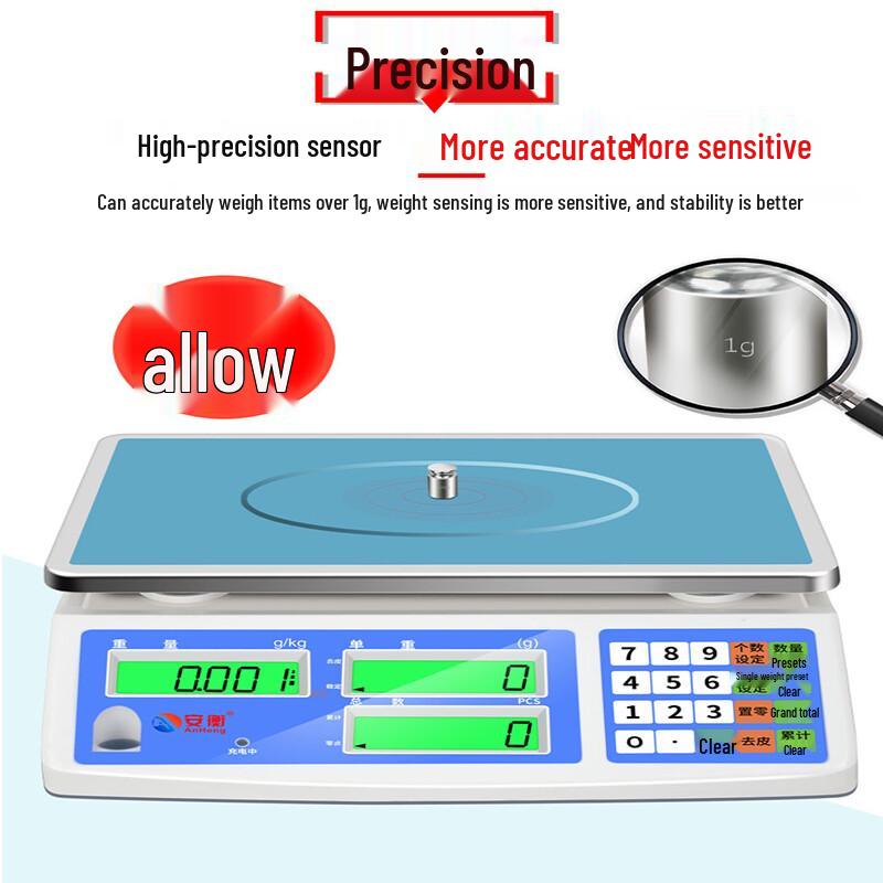 AnHeng JCS Professional Electronic Counting Scale