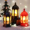 Christmas Lantern: Snowman and Santa Glowing Night Light Ornament