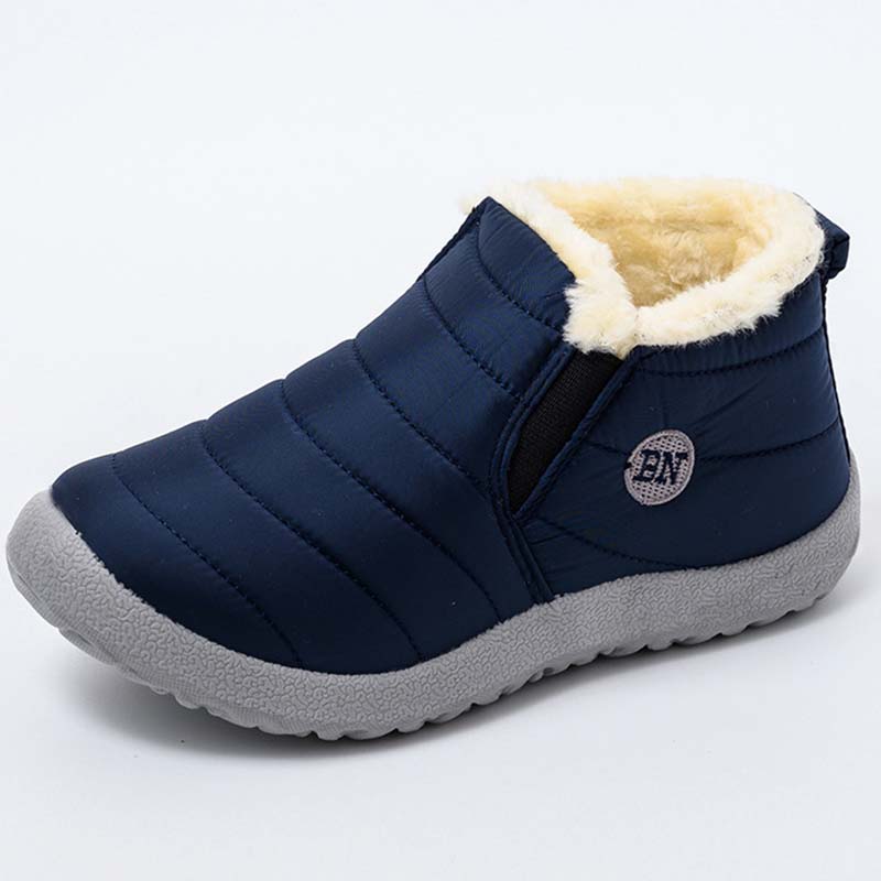 Schnee Frauen Stiefel Mode Unisex Schuhe Slip On Plattform Schuhe Für Frauen Stiefeletten Wasserdichte Plüsch Winter Schuhe
