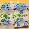 Plush Small Whimsical Doll Keychain Adorable Blue Color Ideal For Gift Giving