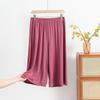 Plus Size XL To 8XL Women's Modal Pant Calf-length Summer Capri Pants Wide Leg Pants Short Pants Casual Homewear