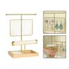 Jewelry Organizer Stand Earring Display Dresser for Women Necklaces Necklace Holder Earrings