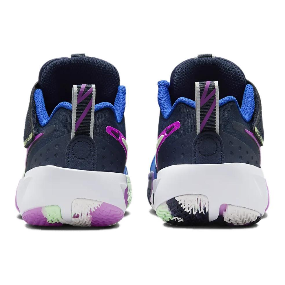 Nike GT. Schnitt 3 Rutschfeste Dämpfung Abriebfeste Niedrige Kinder-Basketballschuhe Grün Blau Kinder FQ2783-400